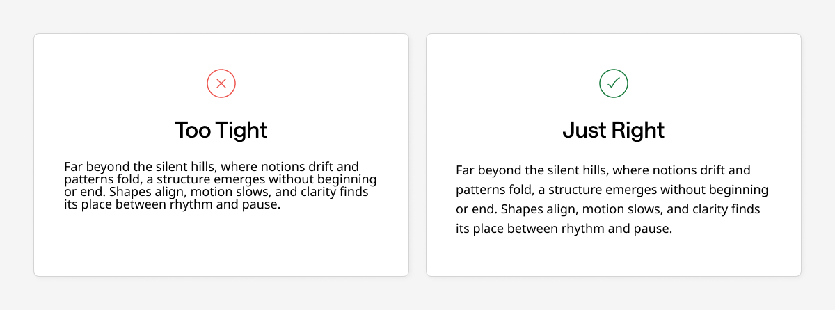 Line Height Examples